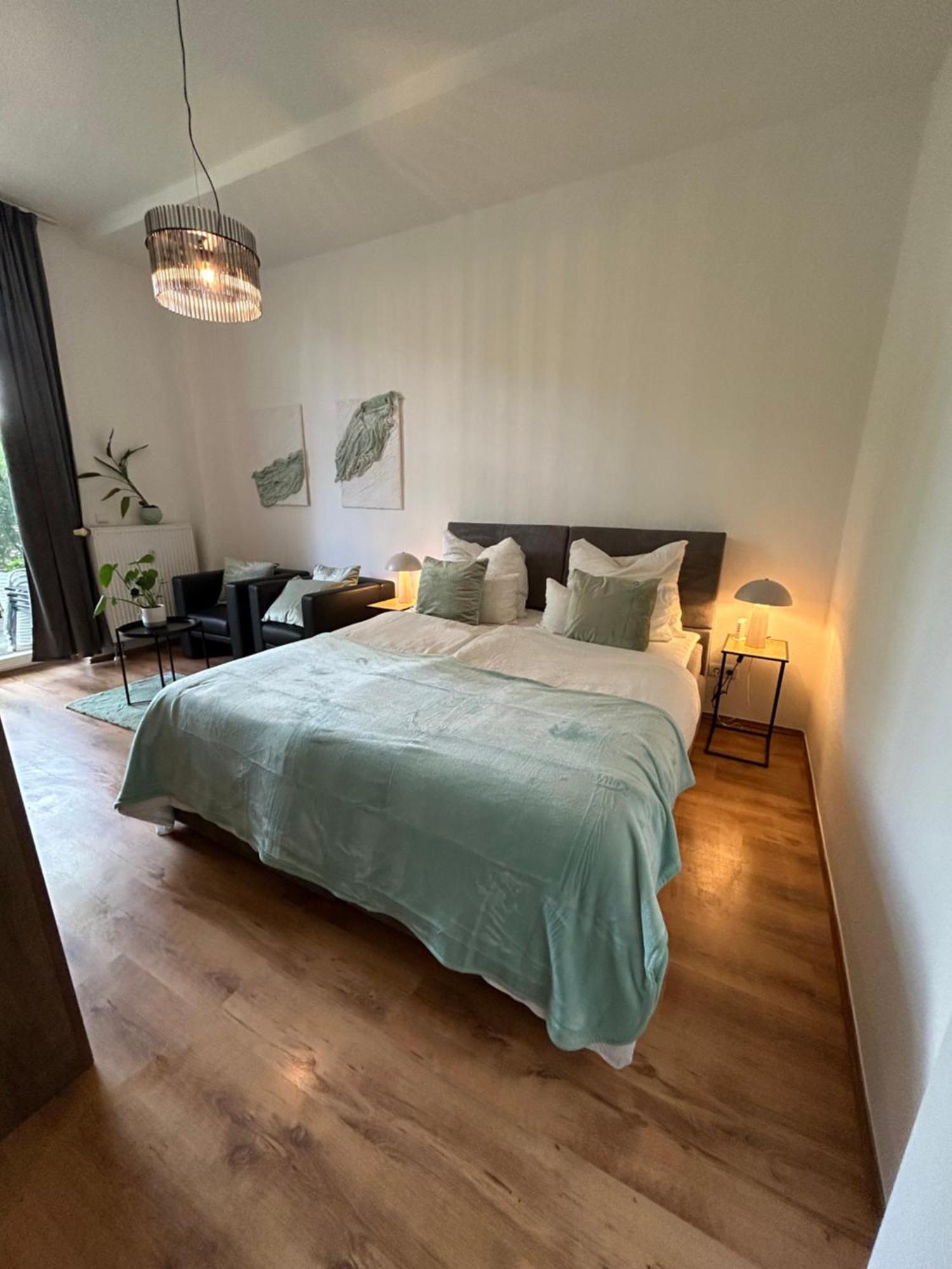 Mintara Komfort Apartment Mit Grill -Terrasse, Sky Und Parkplatz 마그데부르크 외부 사진
