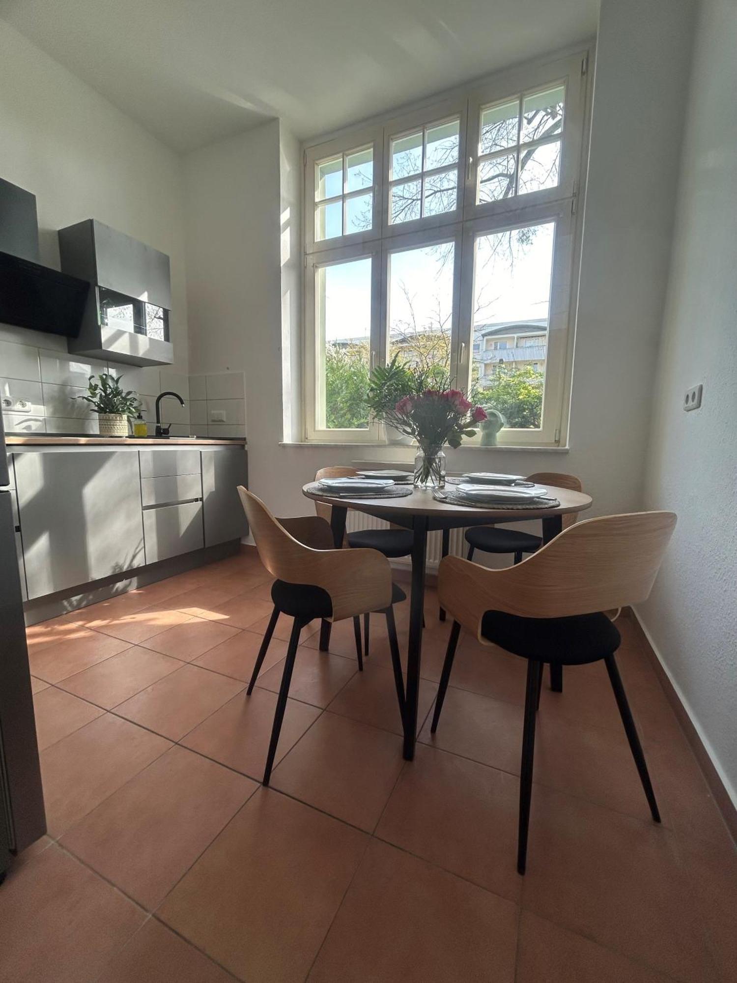 Mintara Komfort Apartment Mit Grill -Terrasse, Sky Und Parkplatz 마그데부르크 외부 사진